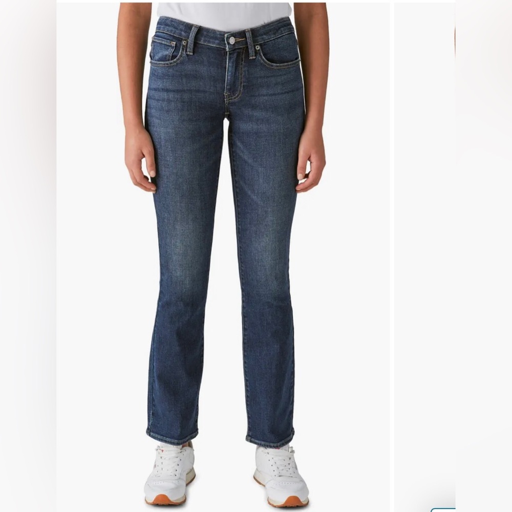 Lucky Brand Lolita Bootcut Jeans 10 30 Low Rise Medium Wash Stretch Denim